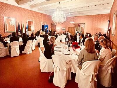 Il Rotary Lucca Giacomo Puccini e la Cena degli Auguri dedicata all’AVO di Lucca