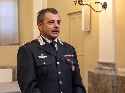 Il colonnello Valerio Melchiorre si congeda dopo 40 anni di servizio