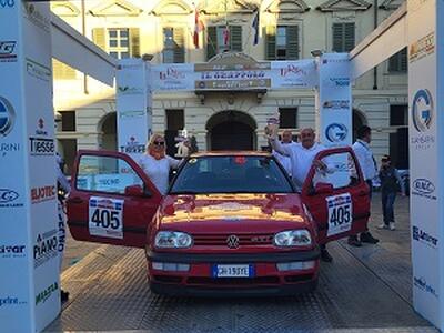 Vergamini-Bertolucci al primo rally di regolarità sfiorano il podio