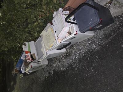 Segnalazione di un persistente disservizio in via Manrico Ducceschi