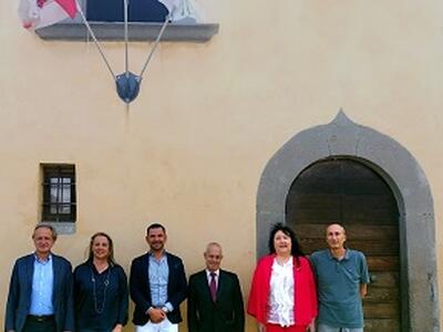 Il Parco delle Alpi Apuane accoglie la delegazione del Parco Geominerario della Sardegna: confronto su progettualità comuni e candidatura alla rete mondiale dei Geoparchi