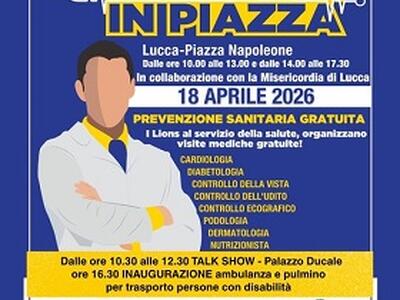 Salute e Ambiente a braccetto: il 18 aprile i Lions invadono Lucca con screening gratuiti e riciclo tech