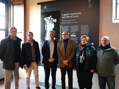 Restyling per l'infopoint delle Mura al Castello di Porta San Donato. Lavori effettuati con il contributo di Gesam Reti