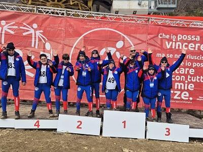 Il team Allegra Brigata Lucca rientra dai 37.i Giochi Nazionali Invernali di Ovindoli con un ricco medagliere e tanta gioia