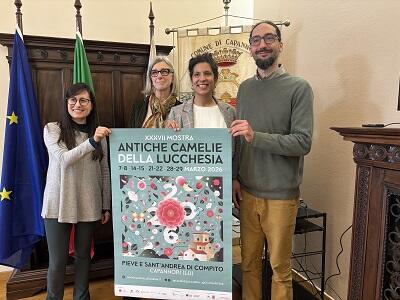 Sabato 7 marzo inizia la XXXVII^ mostra antiche camelie della Lucchesia