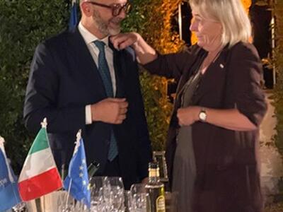 Cerimonia per il passaggio delle consegne al Rotary Club Lucca