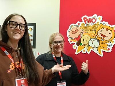 "Pino &amp; Shinoby", la nuova serie tv per i più piccoli, presentata al padiglione Lucca Junior