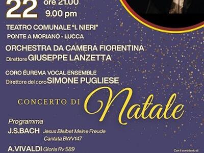 Al Teatro Nieri di Ponte a Moriano Grande concerto di Natale