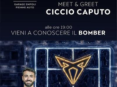 CUPRA Night, Meet & Greet con Ciccio Caputo