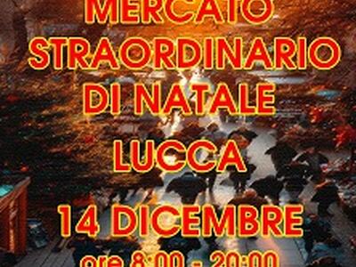 Mercato straordinario di Natale nel quartiere di S. Anna
