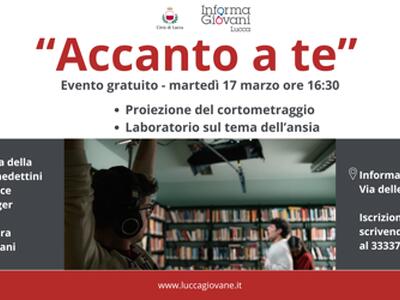 All'Informagiovani arriva il corto Accanto a te sull'ansia dei giovani