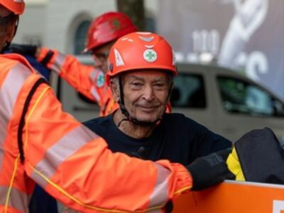 Lutto alla Croce Verde di Lucca: l'associazione piange la scomparsa dello storico volontario di protezione civile Gino Tamburrini