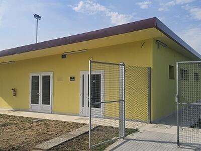 Pronti i nuovi spogliatoi del campo sportivo di Pieve San Paolo