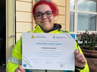 Due nuovi formatori sanitari per la Misericordia di Borgo a Mozzano