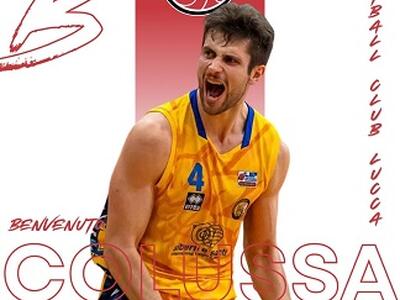 Il Basketball Club Lucca dà il benvenuto ad Andrea Colussa