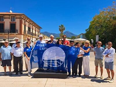 Issata la Bandiera Blu nel cuore di Marina