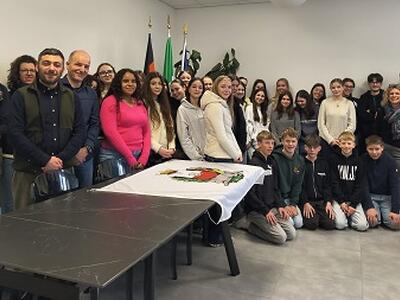 In comune alcuni studenti del Majorana e del liceo tedesco di Christophorus, i due istituti sono gemellati
