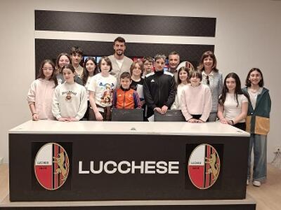La Lucchese ospita i giovani redattori della scuola media Chelini di S. Vito