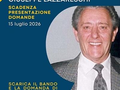 Tre borse di studio in memoria di Giuseppe Lazzareschi