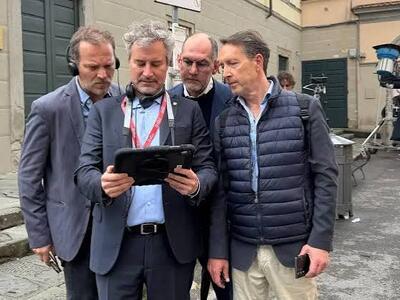 Mario Pardini: "È uscita la nuova stagione di The Diplomat, c'è anche Lucca"