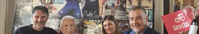 Giro d'Italia a Porcari, mercoledì a dare il via alla tappa sarà Michele Bartoli. Storia di un campione nato in casa Fanini (Photogallery)