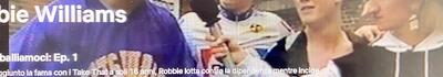 Nel docufilm visto da milioni di persone, la grande sorpresa: Robbie Williams indossa la maglia Fanini-Pepsi del 1989