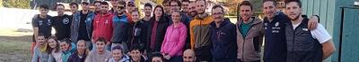 Gli atleti dello Sci Club Focolaccia allenati dal maestro Luca Bambini, pronti alla stagione invernale