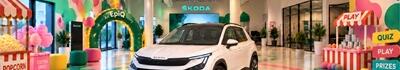 Arriva "Epiq Luna Park": Piemme Auto e Tuscania Auto si trasformano in un luna park per il debutto della nuova Škoda Epiq 100% elettrica