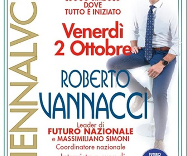 Roberto Vannacci al Bagno Biondetti il 2 ottobre intervistato da Aldo Grandi: centinaia di prenotazioni