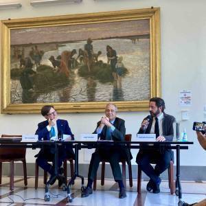 Da sx Dario Nardella Luigi Salvadori Gabriele Ametrano