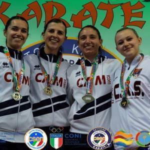 Fanti, Bozzi e Morbini sul podio Senior