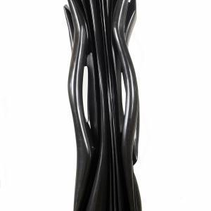 PABLO ATCHUGARRY, Sentiero d'amore, 2012. Marmo nero del Belgio, 104x30x17 cm