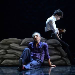 DSC_2456Cyrano de Bergerac Arturo Cirillo Giacomo Vigentini foto Tommaso Le Pera