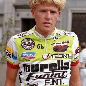 13. Sorensen con la sua prima maglia da professionista con la Murella Fanini