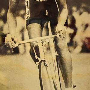 15. in azione durante una crono al suo primo Giro d'Italia