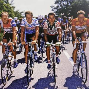 21. Quattro danesi in gruppo. Rijs, Worre, Veggerby e Sorensen tutti scoperti e lanciati da Ivano Fanini