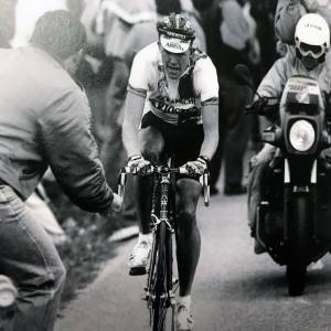 26. Ancora in azione sempre in maglia di leader di coppa del Mondo alla Liegi