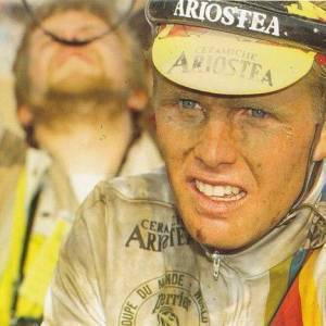 28. Sorensen in maglia di leader della Coppa del Mondo al termine della Parigi Roubaix