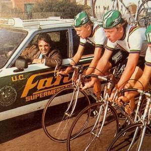 6. Rolf Sorensen insieme ai compagni danesi campioni del mondo del quartetto Junior diretto da Ivano Fanini