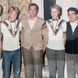 7. I campioni del mondo danesi di Fanini. Lilholt, Sorensen e Pedersen