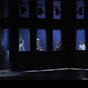 Da sin. sullo sfondo Domenico Bravo, Paolo Serra, Valeria Contadino, Giovanna Mangiù