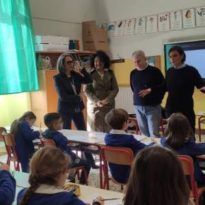 L'assessore Testaferrata in visita alla pascoli