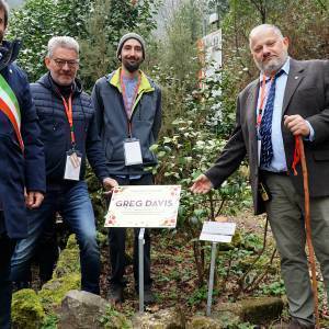 Congresso internazionale nel Camellietum Compitese - Cerimonia Greg Davis