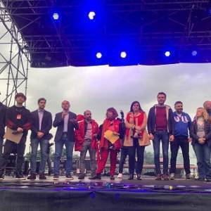 Concerto 1 maggio momento istituzionale