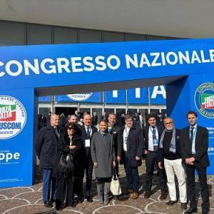 delegazione FI con bergamin