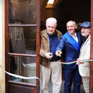 VISSI D'ARTE - taglio del nastro Menesini+ Dantes+Frati