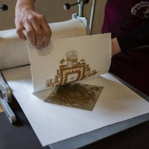 incisione dell'opera del Festival