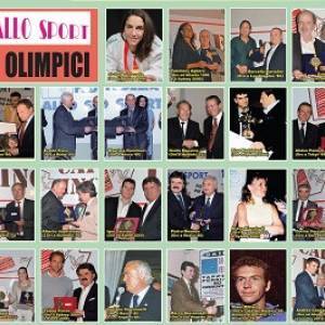 i 38 campioni olimpici che hanno ricevuto la sfinge d'oro
