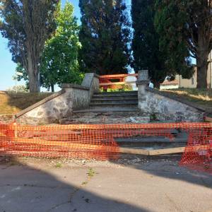 Scalinata parcheggio