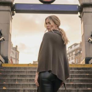 Poncho by One Cashmere
